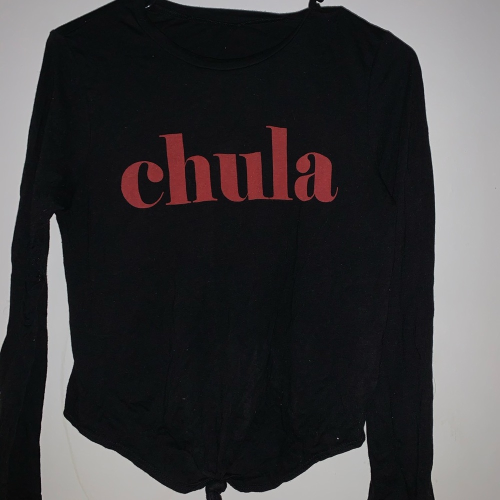 Long sleeve “chula” shirt